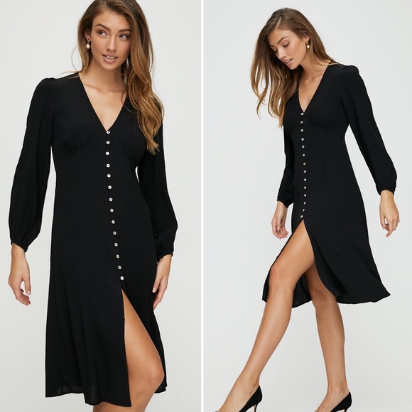 Aritzia Dresses & Skirts - Wilfred x Aritiza Gallery Button Down Midi Dress